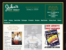 Tablet Screenshot of johnsmarket.com